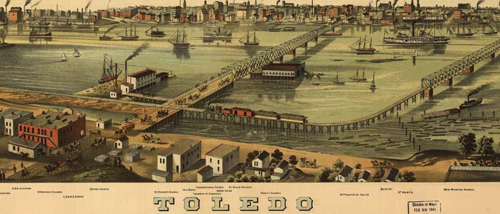Toledo, Ohio - 1876